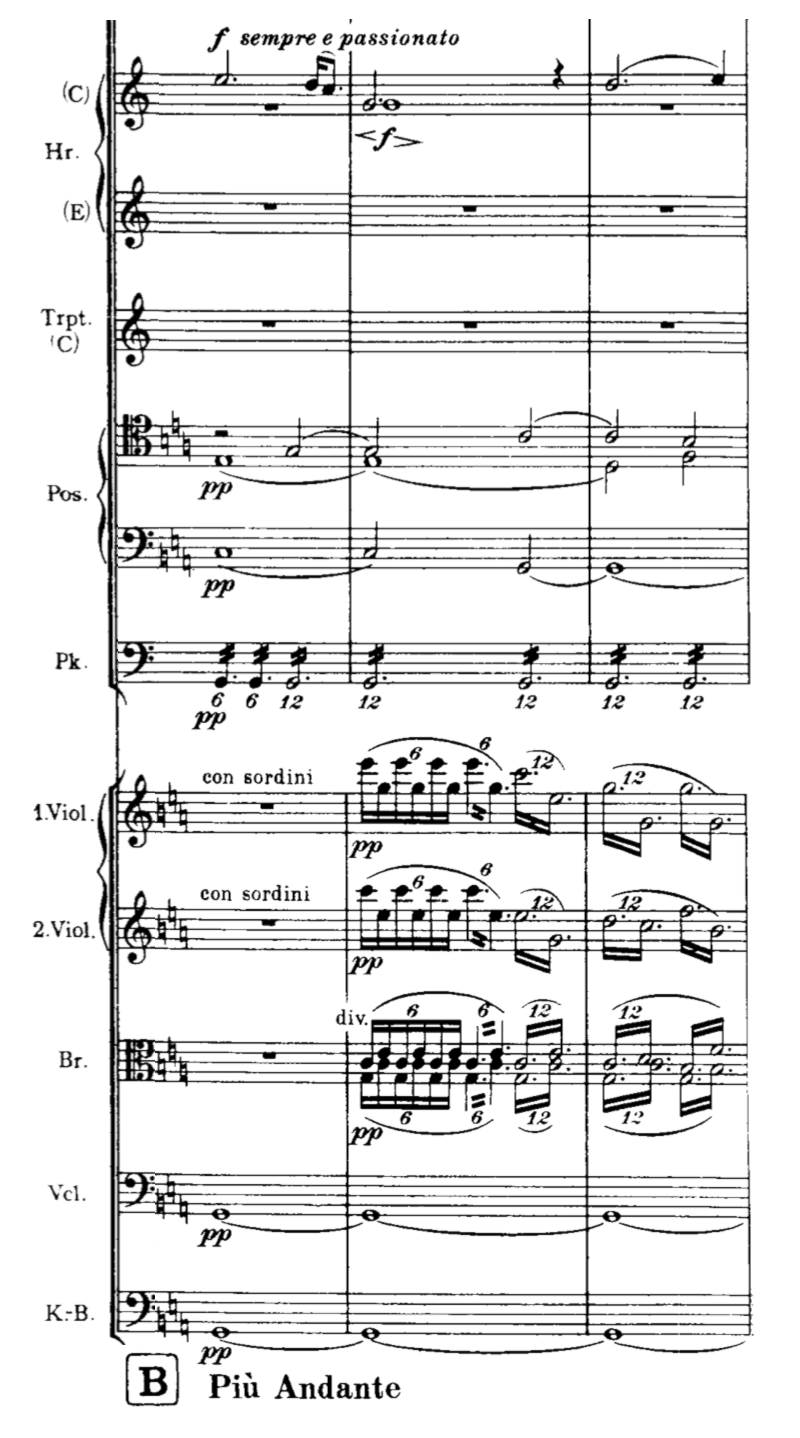 交響曲1番4楽章の「アルペンホルンの主題」